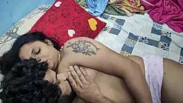 busty housewife milked hard by visitor