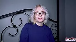 Blonde annie archer enjoys hotel deep anal session