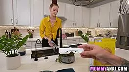 i catch sexy milf hiding buttplug deep in her ass