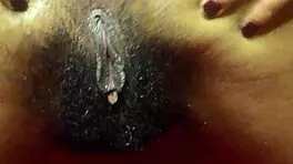 Hottest Hairy Pussy from Brazil Up Close