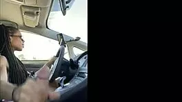 Young latina thot slurps ebony cock with big tits