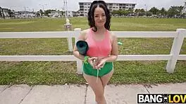 shaking my big ass on bus leads to explosive cumshot mess