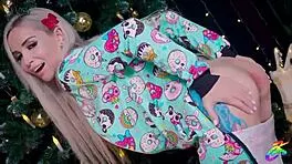 My biggest Christmas anal gape ever!