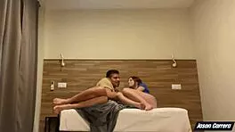 Jason carrera instructs young babe in rough anal sex