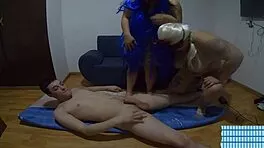 hey two latina milfs take bareback pounding for christmas cash in medellin?