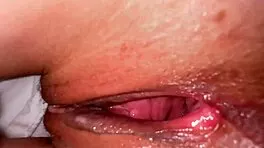 intense deal sealed with pounding young pussy close-up outdoor