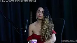 charllottte and bruna carlos sheer red lingerie casting compilation with big tits