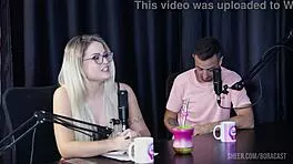 charllottte and bruna carlos sheer red lingerie casting compilation with big tits