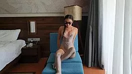 Watch this hot asian teen slobber all over huge cock in sloppy pov blowjob!