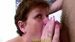 young babe gets hardcore anal pounded by big cock granny lover