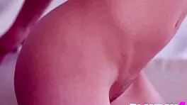 Petite small tits milf strips sexy lingerie revealing stunning naked body in teasing pose