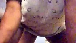 ebony milf's teasing striptease hints at deepthroat delight