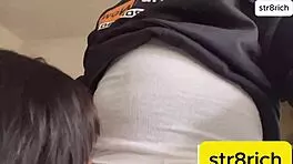 hood babe takes ass pounding and epic blowjob