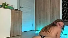 oh baby watch this huge ass shake doggy on dick!