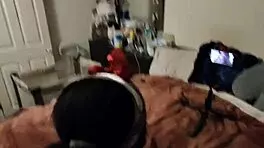 pregnant girlfriend's creamy pussy takes deep backshots to horny orgasm