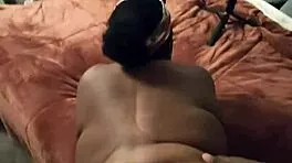 pregnant girlfriend's creamy pussy takes deep backshots to horny orgasm