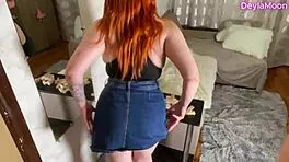 Stepmom Deylamoon's huge cock Jenga game turns into wild fuck 😈