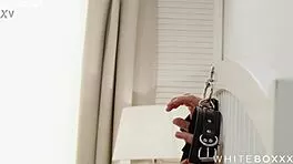 erotic blonde redhead threesome rides big cocks sensually