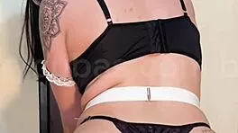 Teen Fantasizes In Seductive New Lingerie