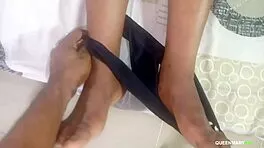 after the party stepmom's wet ebony pussy craves more action