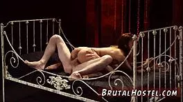 oh no, poor jade jantzen trapped in water bondage bdsm garage torment!