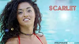 scarlett & anya krey crave first big black cocks 🍆 double fun outside!