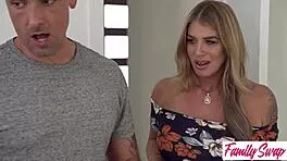 Lolly Dames watches Kyler Quinn creampie then begs for group pounding