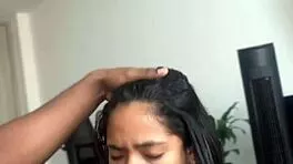 amateur couple loves deep bbc mouth stuffing and face fucking