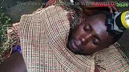 Hunter rams king's wife outdoors with monster BBC creampie finish!