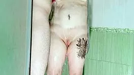 stepmom caught showering by horny guy ends in wild ass shaking fuck