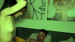 did i fuck this brunette whore to pieces on the bed?