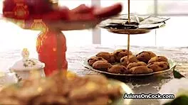 imagine her asian lips gagging desperately on thick cock while i lick deep