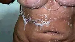 Mature Beauty Ignites Passion In Bathroom Encounter