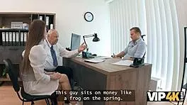 Seduced by Young Beauty's Irresistible Office Temptation