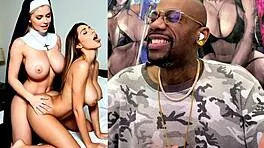 Trans Nun Ravages Latina Slut's Ass Hard