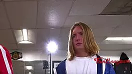 Boxer teen begs for brutal pounding