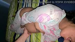 pregnant vixen unleashes horniness craving belly cum blast