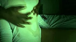 Oily brunette teen bounces on massive black cock