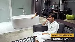 desi boy tubs young japanese in steamy scandal