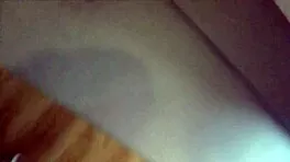 wife straps on double dildo for husband's pegging thrill