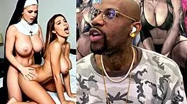 Trans Nun Ravages Latina Slut's Ass Hard