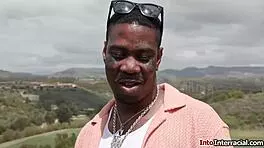 redhead's dripping pussy begs for monster black cock drop right now