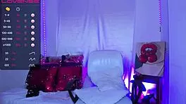 Petite Latina Lifts Ass High in Intense Doggystyle Pussy Fingering Begs Webcam View