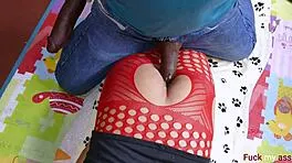 Dredds Monster Cock Stretches Tight Vagina Dripping Wet