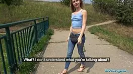 Hey blonde want your tight body fucked hard for cash outdoors?