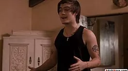 Young Stud Pounds Redhead Milf with Daddy!