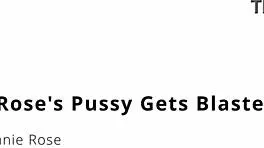 Minnie Rose's Tight Pussy Spread Wide and Blasted Full of Hot Cum