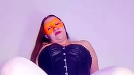 Bar maid films solo masturbation videos for customer sales part 1