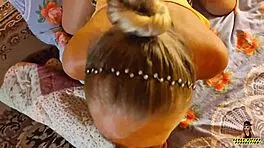 Secret attic creampie while hiding away