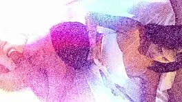 Huge Tits Big Ass Latina Teases Couple In Hotel Skirt